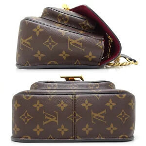 Louis Vuitton Shoulder Monogram Bag Passy Brown